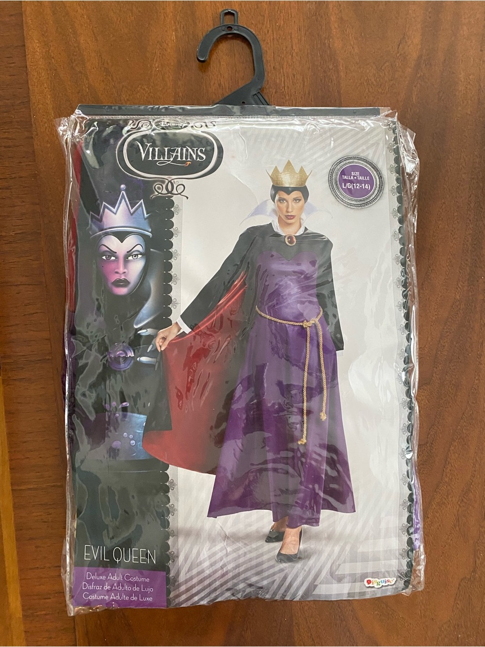 Disney Villain Evil Queen Deluxe Adult Costume large 12/14 - Picture 14 of 16